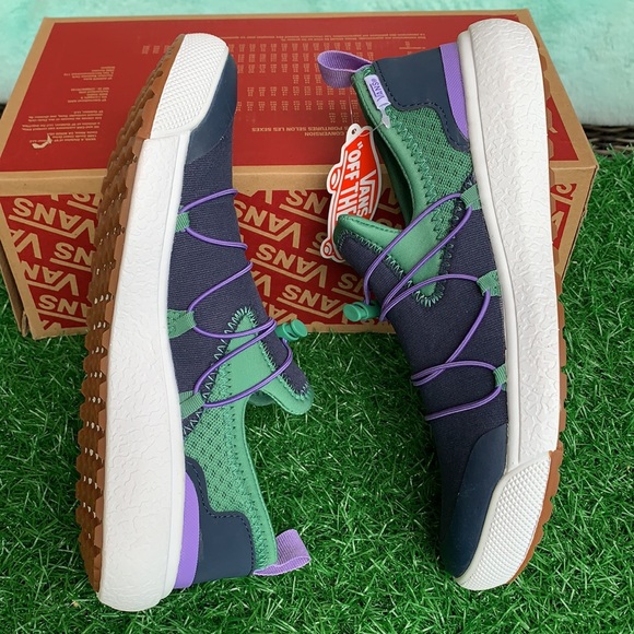 VANS ULTRARANGE AC NAVY/GREEN/PURPLE WMNS - Picture 6 of 12